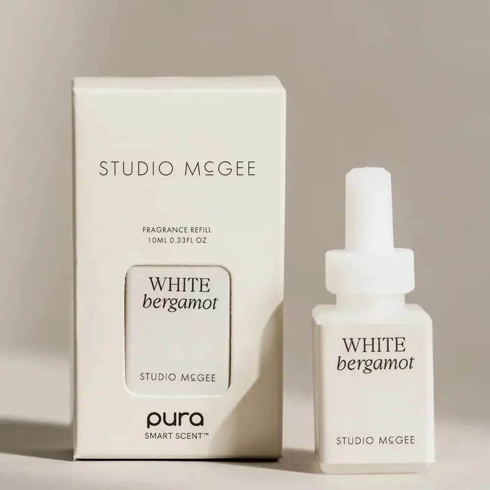 Pura Studio McGee Fragrance Refills 2 Pack White Bergamot & Sea Salt 10mL